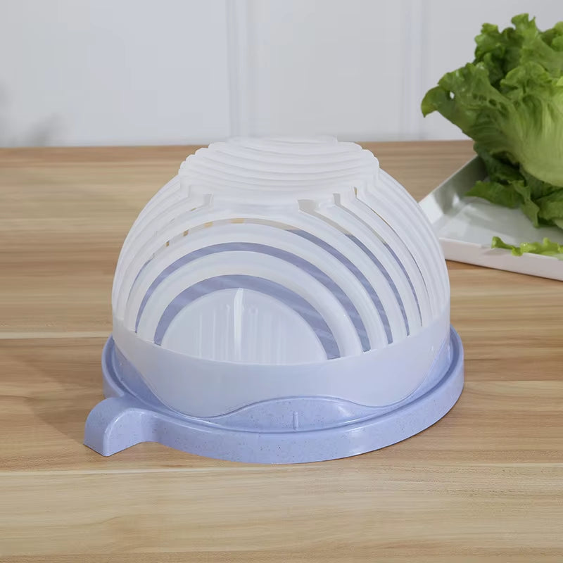 Revolutionize Your Kitchen with the 60-Second Vegetable Salad Cutter Bowl β Effortless Chopping for Fresh, Healthy Meals