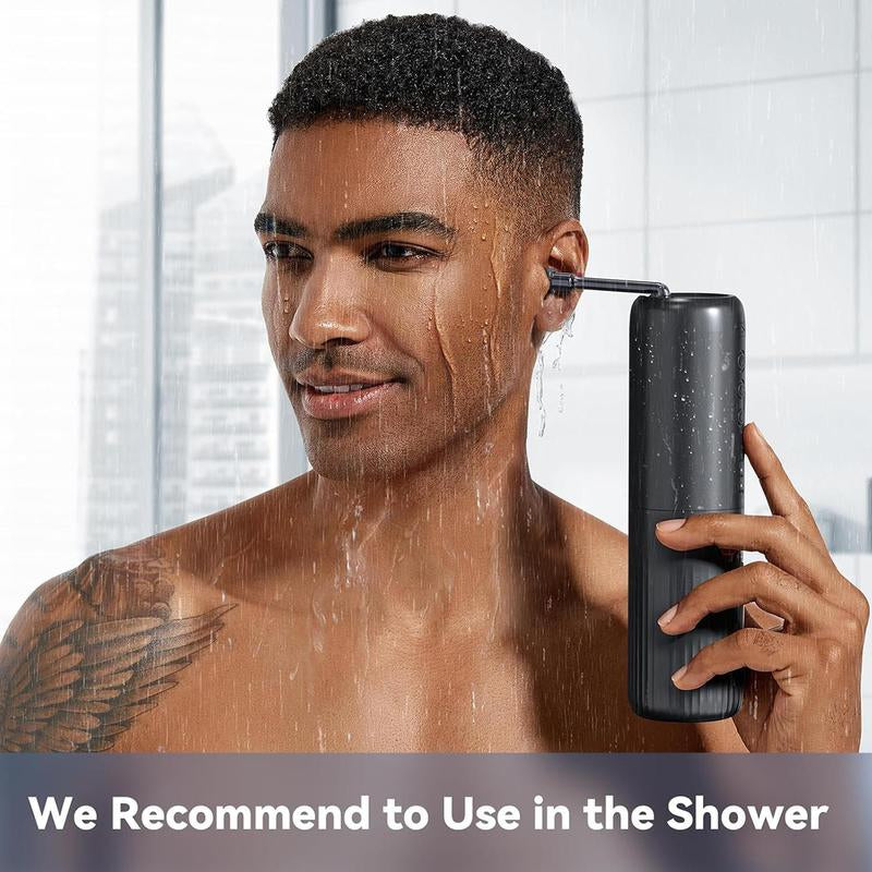 Advanced Electric Ear Wax Removal Tool with Four Adjustable Water Pressure Settings – Safe and Effective Ear Cleaning Solution for Home and Family Use