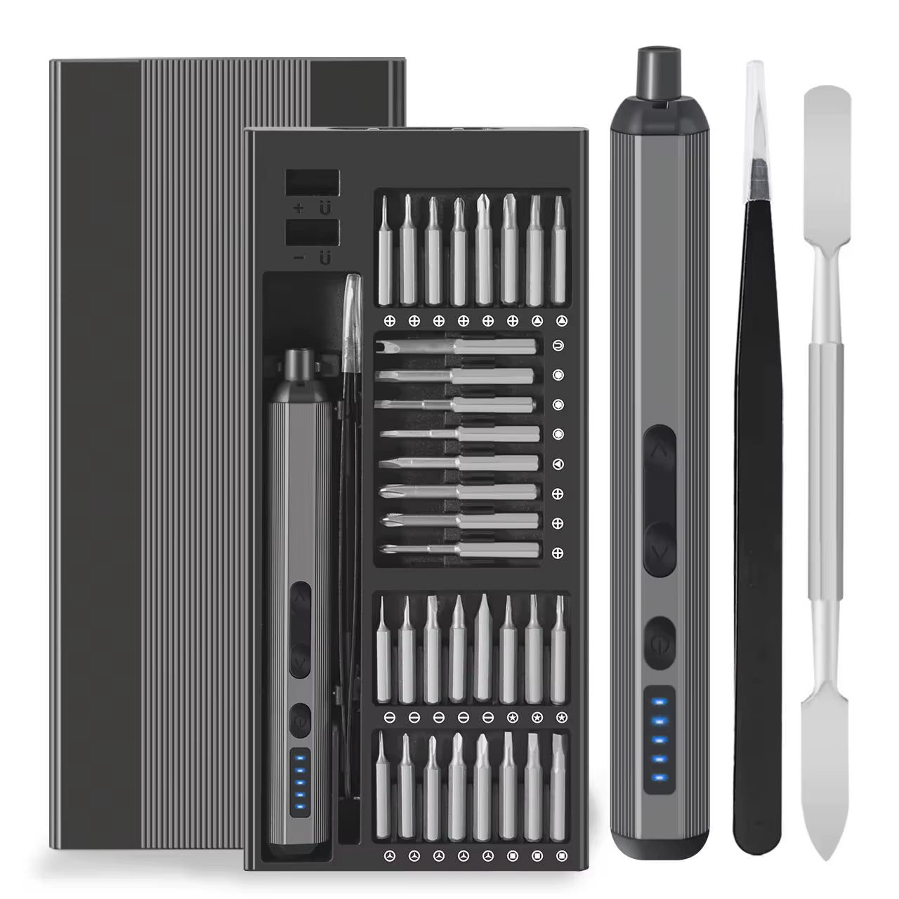 Ultimate 68-in-1 Electric Precision Screwdriver Kit β Magnetic Bits & Rechargeable Power for All Your DIY Needs