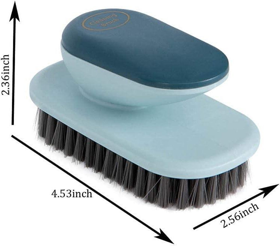 Revitalize Your Cleaning Routine with Our 2-Piece Ergonomic Scrub Brush Set for Shoes, Laundry, and Bathroom