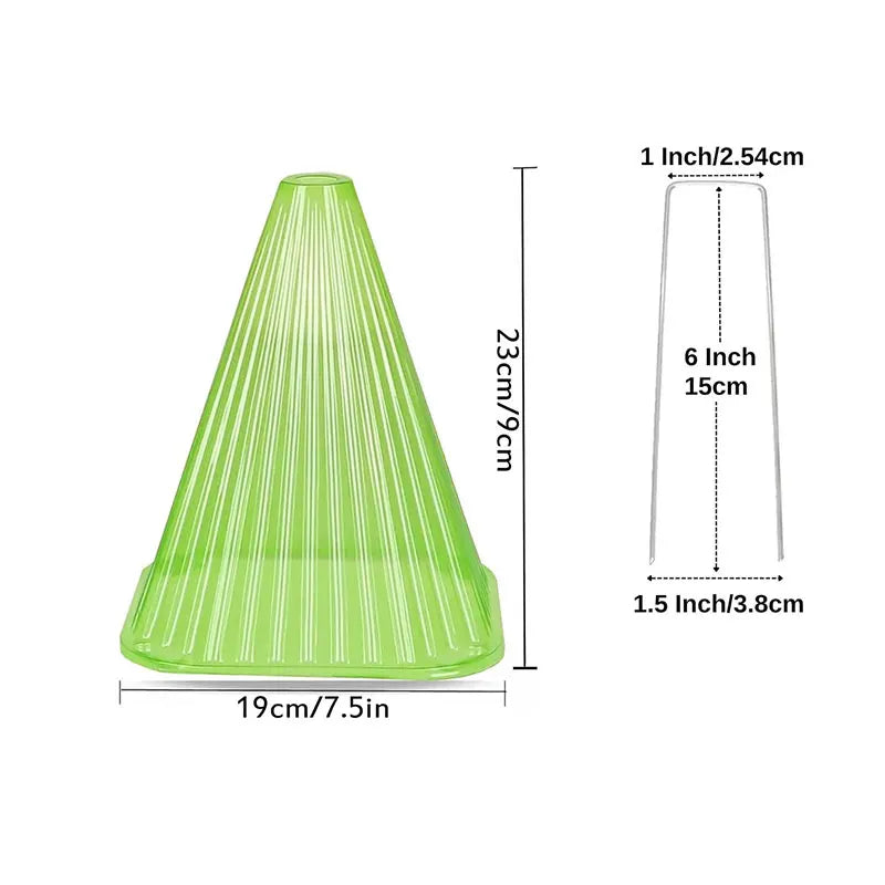 Seedling Protective Covers: Premium Windproof and UV-Resistant Domes for Optimal Plant Growth in Greenhouses and Outdoor Gardens
