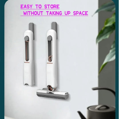 Revolutionize Your Cleaning Routine with the Foldable Sponge Mop – Effortlessly Clean Every Corner with Replaceable Heads and Superior Absorbency!