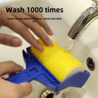 Say Goodbye to Pet Hair! Discover the Ultimate Reusable Lint Roller for Effortless Cleaning of Clothes, Furniture, and Car Seats