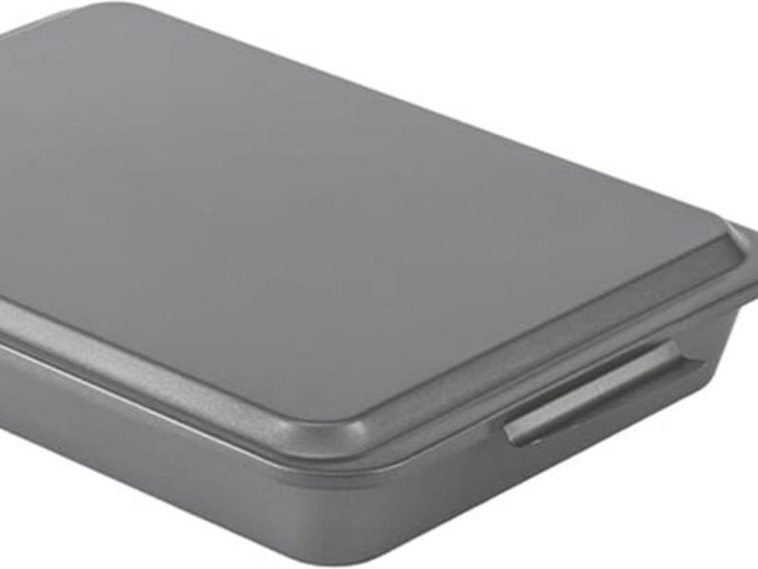 GoodCook 9"x13" Nonstick Cake Pan with Metal Lid - Perfect for Baking, Storing, and Serving Your Favorite Dishes!