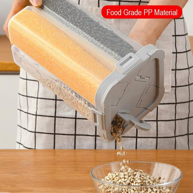 Elevate Your Kitchen Organization with the 2.3L Airtight Food Storage Container – Perfect for Cereal, Rice, Nuts & Snacks!