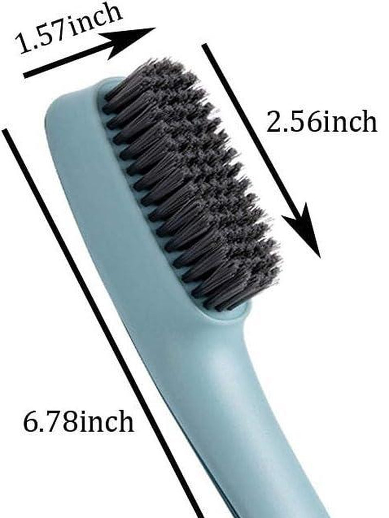 Revitalize Your Cleaning Routine with Our 2-Piece Ergonomic Scrub Brush Set for Shoes, Laundry, and Bathroom