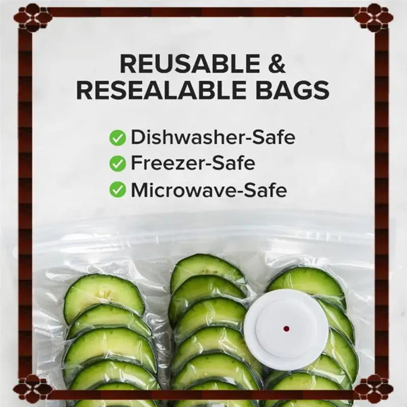 Revolutionize Your Food Storage with the Compact Handheld Vacuum Sealer - Freshness Guaranteed in Just 5 Seconds!